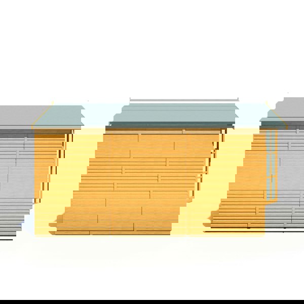 Shire Delmora 8x12 Summerhouse Interlock Cladding - Best Shed