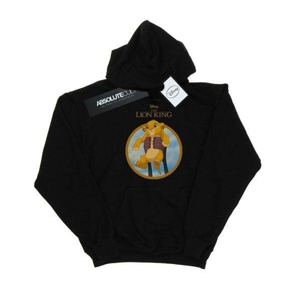 Disney Mens The Lion King Show Simba Hoodie - Black