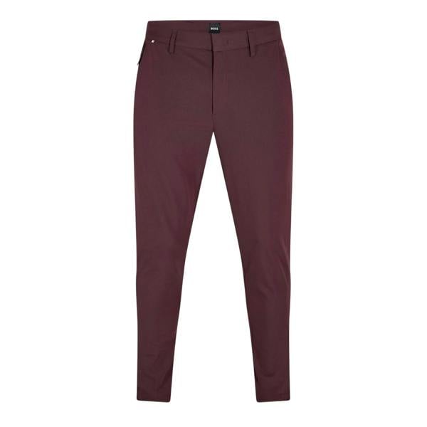 Boss Mens Kaito1 Trousers - Red - 