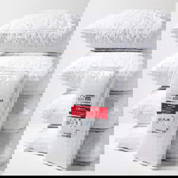 HOMESCAPES Quilted Pillow Protectors