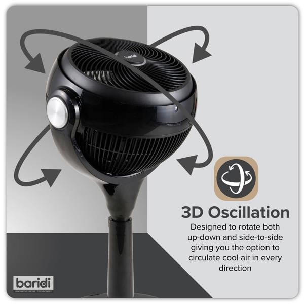 Baridi DH143 Fan Action shot - icon - summary