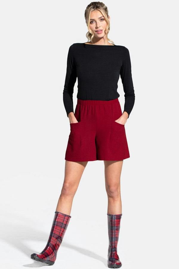 HotSquash Luxe Crepe Shorts