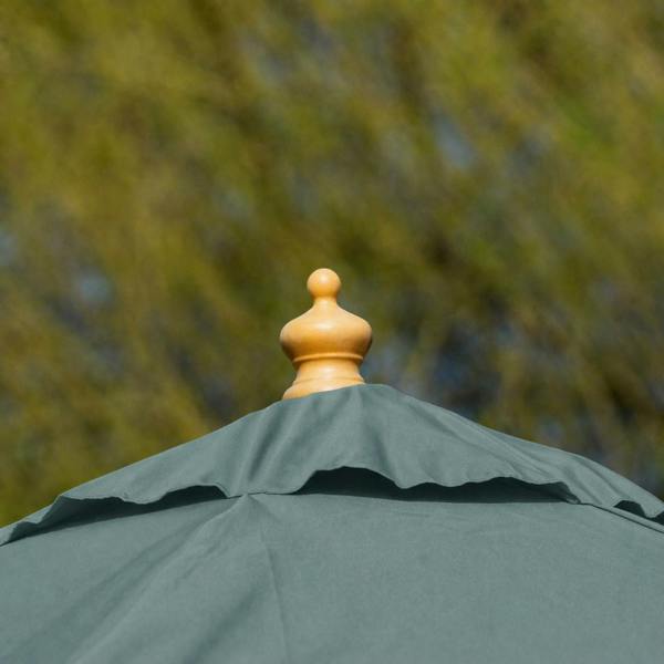 The Garden Marketplace 3m Premium Hardwood Garden Parasol Umbrella