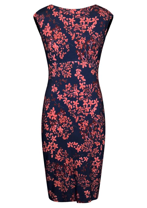 Alie Street London Pippa Shift Dress (Bronzed Blooms)