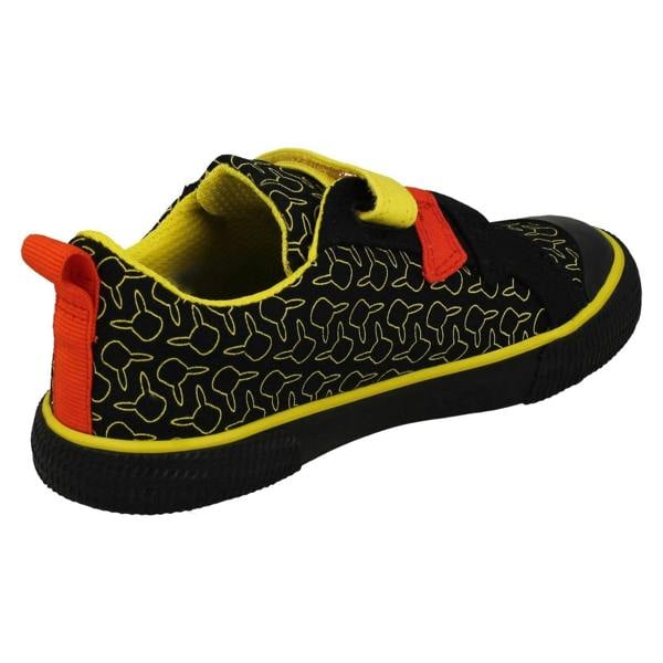 Clarks Childrens Clarks Pokemon Detailed Hook and Loop Canvas Shoes Foxing Mist