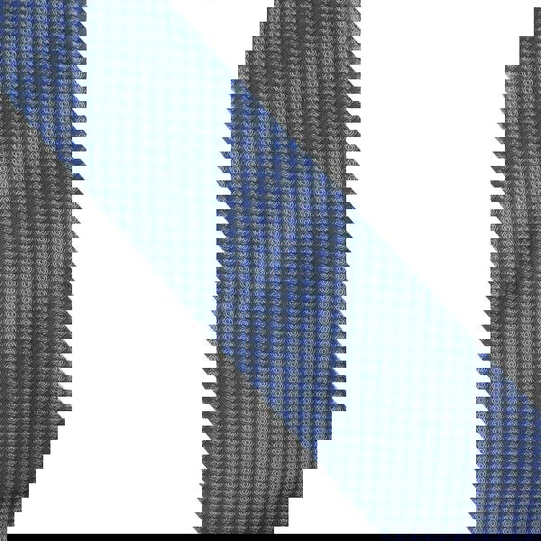 Dunhill woven silk tie in a hexbolt pattern