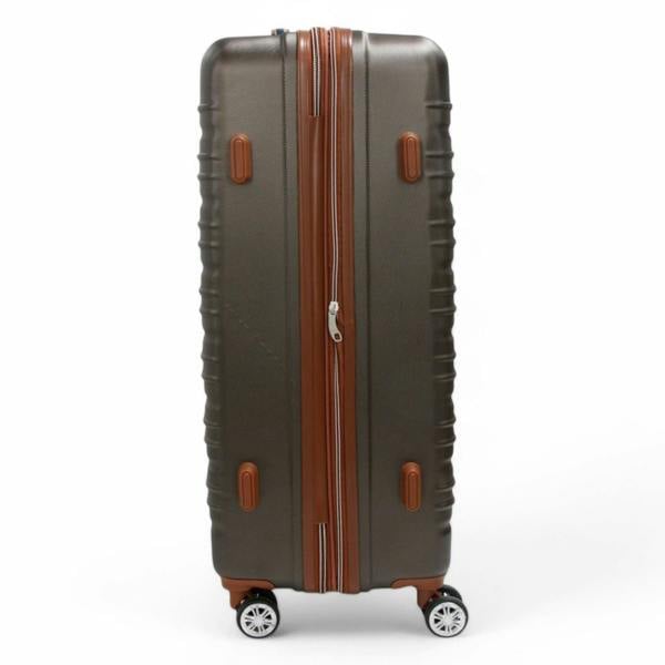 Snowball Expandable Hard Shell ABS Suitcase Set 8 Wheel Robust Travel Case Holiday Luggage
