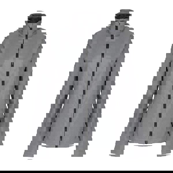 Regatta Professional Womens/Ladies Printable Soft Shell Jacket - Rock Grey/Black