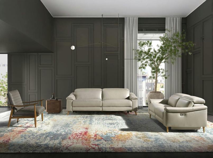Angel Cerdá Dark Grey Leather Armchair 5130