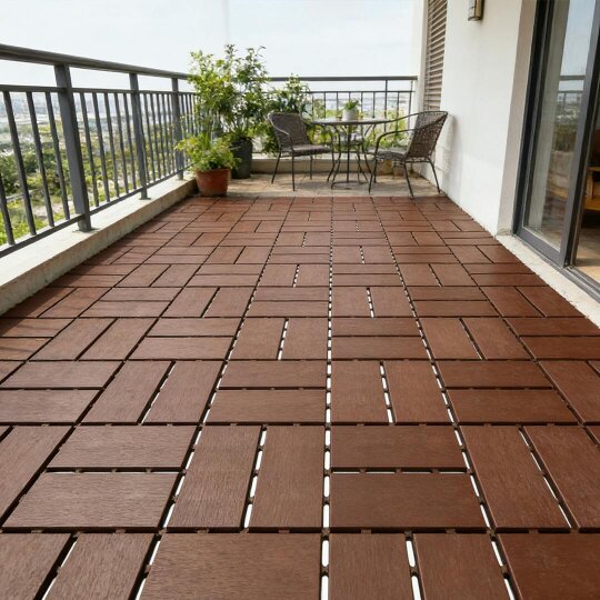 Havendro 44PCS Deck Tiles Anti-Slip Interlocking Floor 30x30cm Heavy Duty Outdoor Patio