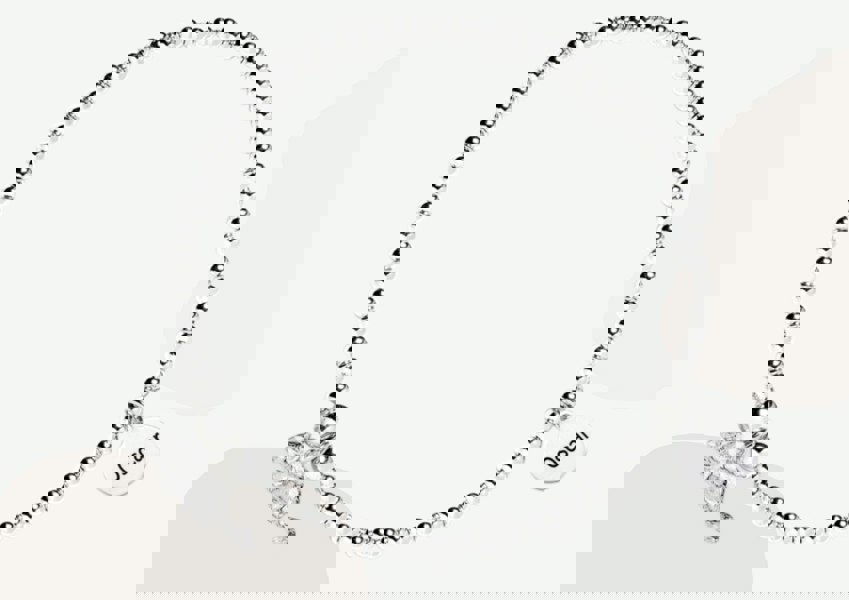 Chinchilla Silver Ball Bead Bracelet - Personalised - MYLEE London