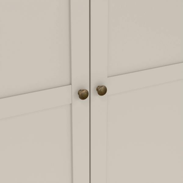 Furniture To Go Paris Wardrobe with 2 Doors in Cashmere