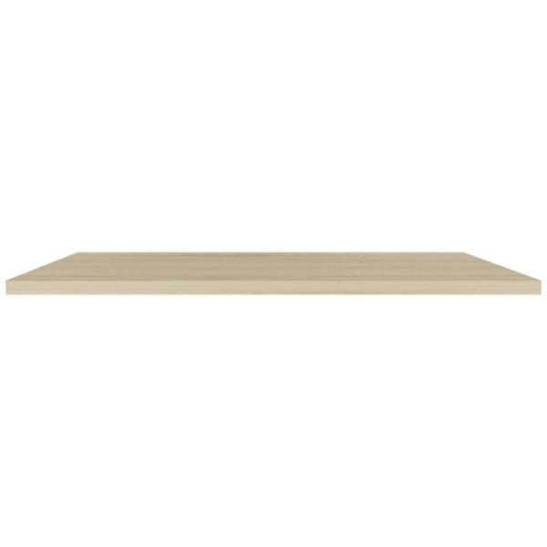 Berkfield Floating Wall Shelf Oak 120x23.5x3.8 cm MDF