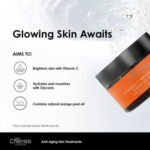 SC444 skinChemists Vitamin C Brightening Orange Mask 50ml