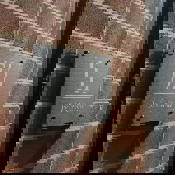 Personalised Memento Company Personalised Large Number Slate House Sign