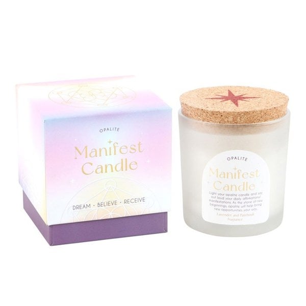 Serano Opalite Lavender & Patchouli Manifestation Candle