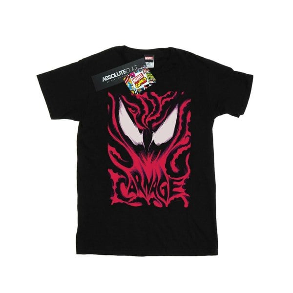 Marvel Boys Venom Carnage T-Shirt - Black