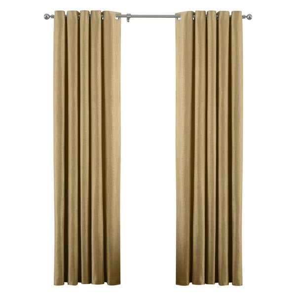 Riva Home Atlantic Eyelet Ringtop Curtains - Ochre