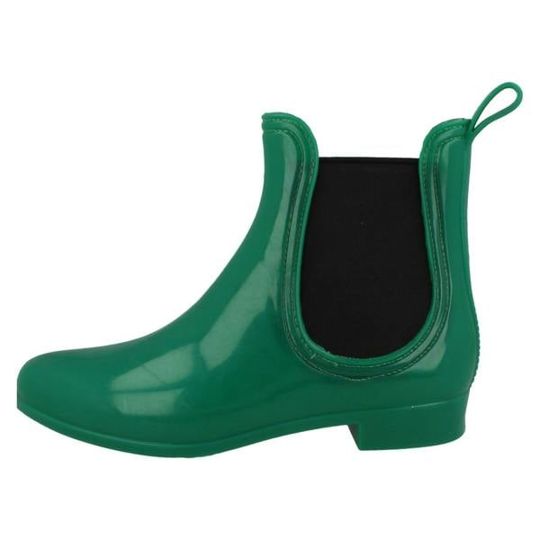 Spot On Ladies Spot On Flat Ankle Wellington Boots X1211