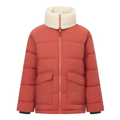 Regatta Womens/Ladies Kayana Padded Jacket - Brick/Light Vanilla