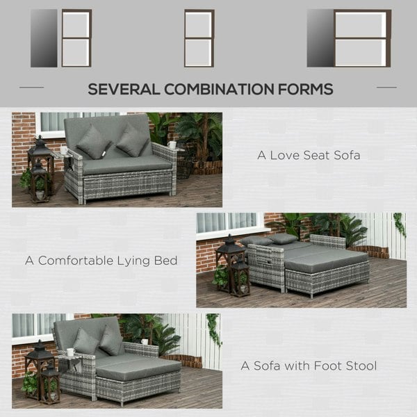 Rattan Sofa Set