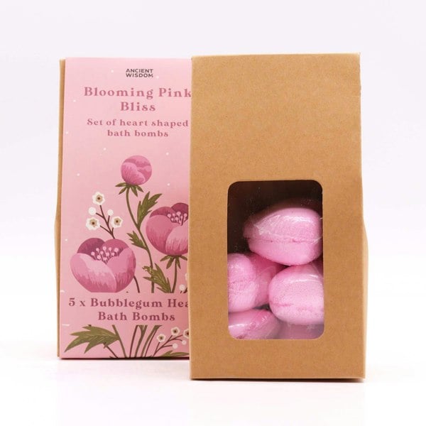 Serano Blooming Pink Bliss Bath Heart Gift Set