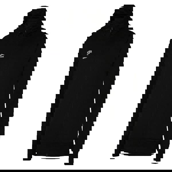 Umbro Childrens/Kids Total Training Knitted Hoodie - Black/White - 