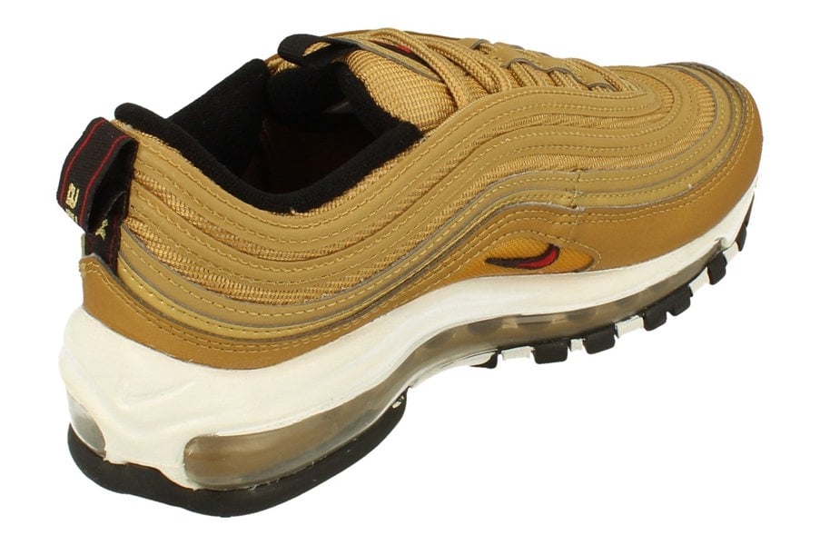Nike Air Max 97 Og Womens Dq9131  700 - Metallic Gold Varsity Red 700 - Photo 2
