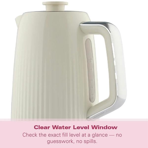Hamilton Beach Miami 1.7L Kettle Sand - Hamilton Beach UK