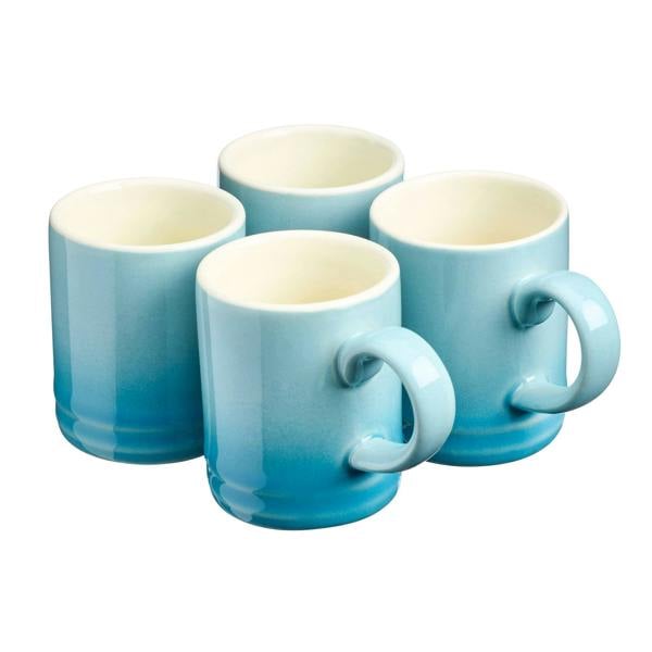 Cooks Professional 4 Piece Espresso Cup Set | Blue