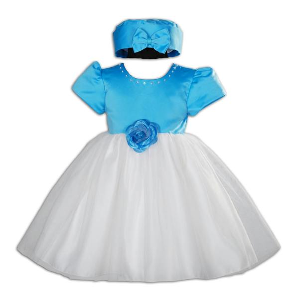 Cinda Party Dress with Hat