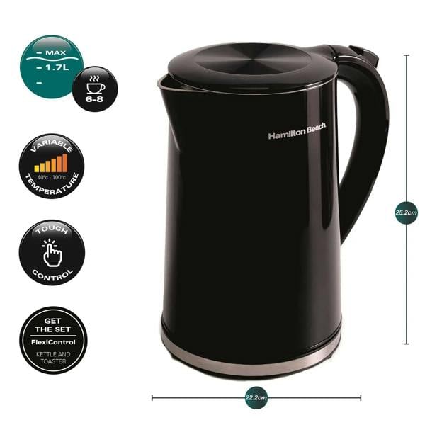 Hamilton Beach FlexiControl 1.7L Digital Control Variable Temperature Kettle