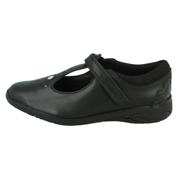 Clarks Girls Clarks Gem And Stars T-Bar School Shoes Relda Gem