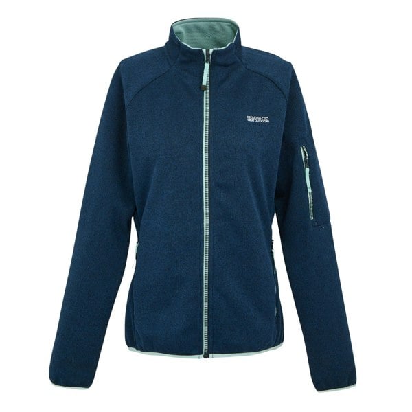 Regatta Women's Ravenhill Full Zip Fleece Top - Navy/Icy Morn