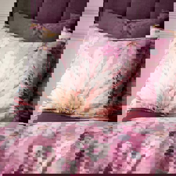 Catherine Lansfield RHS x Catherine Lansfield Rosemoor Floral So Soft Duvet Cover Set Pink