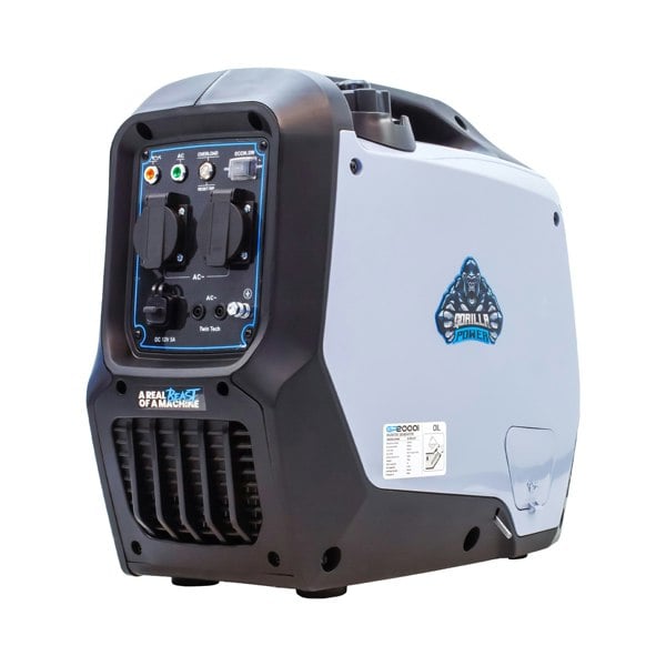 Equip2clean Gorilla Power 2000W Inverter Suitcase Generator - GP2000i  – Ultra-Portable & Fuel Efficient