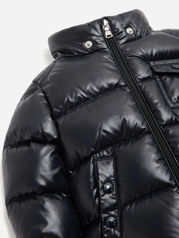 Moncler Enfant Baby Boys Down Padded K2F Jacket in Navy
