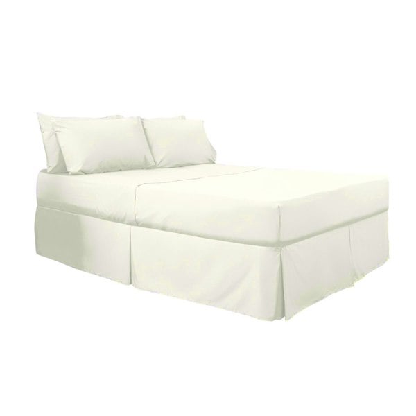 Belledorm 200 Thread Count Egyptian Blend Platform Valance - Ivory