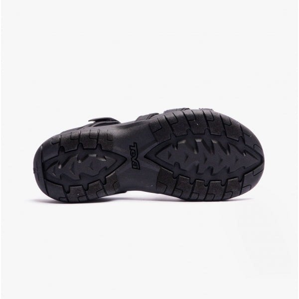 Teva TIRRA Womens Strappy Sandals Black/Black