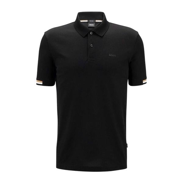 Boss Mens Parlay 147 Polo Shirt - Black - 