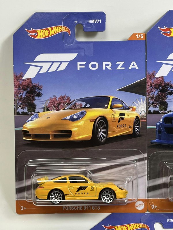 Hot Wheels Forza Set of 5 Cars 1:64 Scale Hot Wheels HMV71 978D