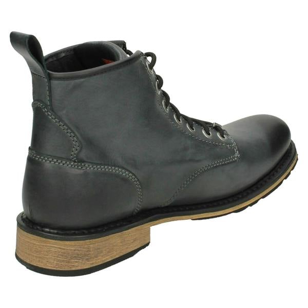 Harley Davidson Mens Harley Davidson Lace Up Ankle Boots Joshua