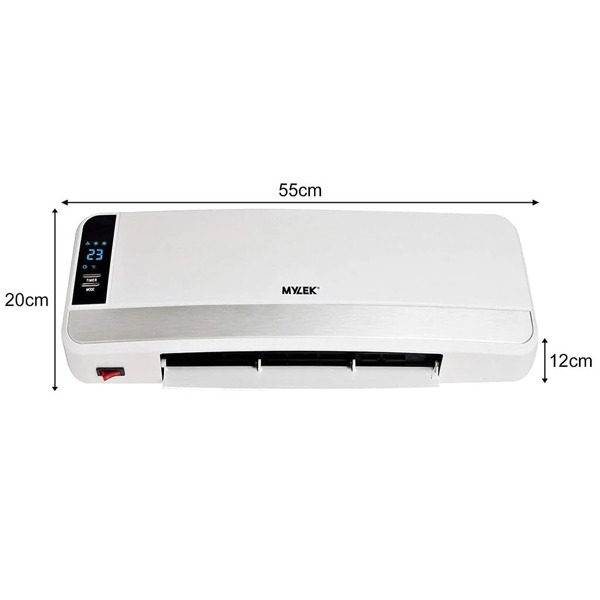 MYLEK Overdoor Heater 2kW Electric Downflow Over Door Air Curtain And Fan with Thermostat