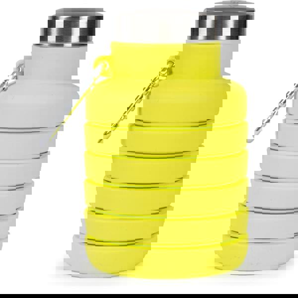 Trespass Vavo Foldable Silicone Water Bottle - Pear