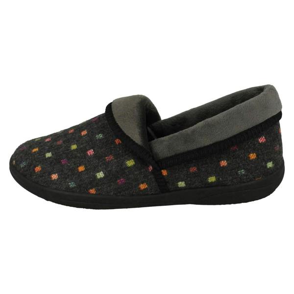 Padders Ladies Padders Wide Fitting Slippers - Mellow