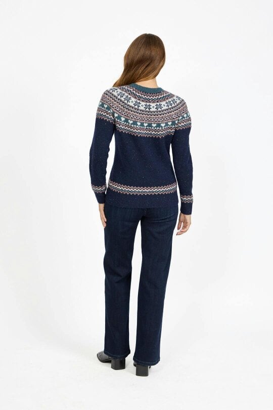 Mudflower Fair Isle Yoke Jumper