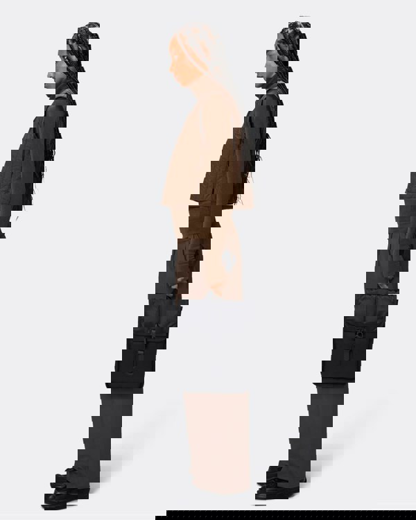 Rains Puffed Backpack Micro - 01 Black