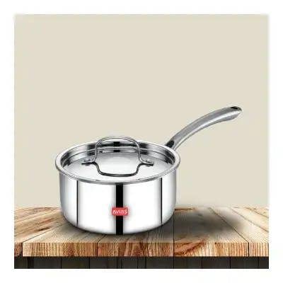 AVIAS TRIPLY SAUCEPAN WITH SS LID 16CM (1.5L)