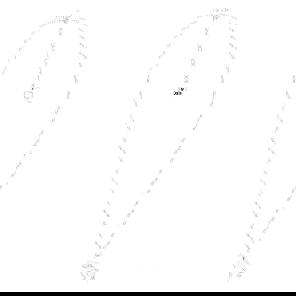 Anatolian Shepherd Dog Silhouette Silver Necklace - Personalised - MYLEE London