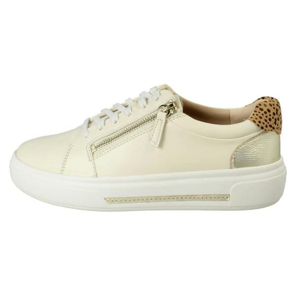 Clarks Ladies Clarks Artisan Platform Trainer Shoes - Hollyrose Zip